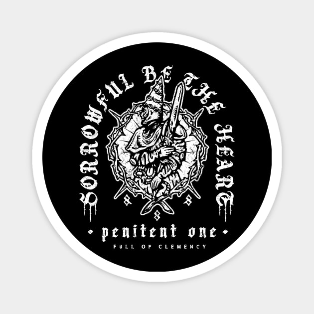 Penitent One II - Vintage Magnet by demonigote